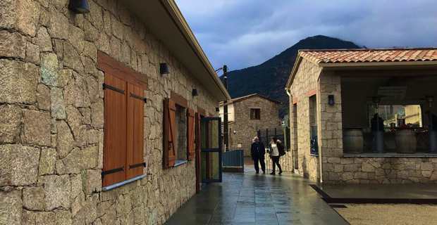 Le village de Chisa situé dans le Fium'Orbu.