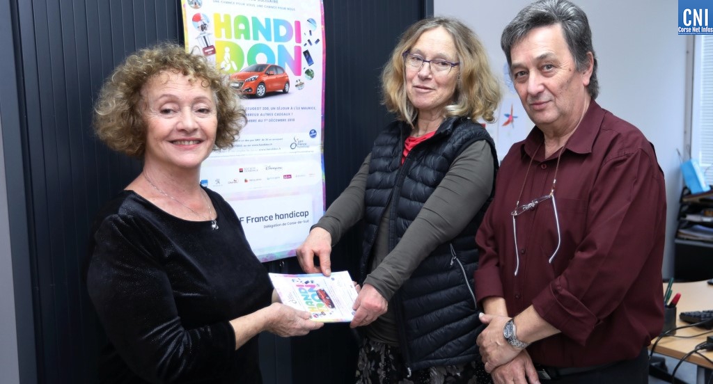 Remise du Prix Handidon à Hélène
