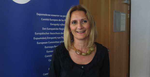 Marie-Antoinette Maupertuis (Alliance européenne), Conseillère exécutive de Corse, et rapporteur du CdR sur La coopération territoriale européenne