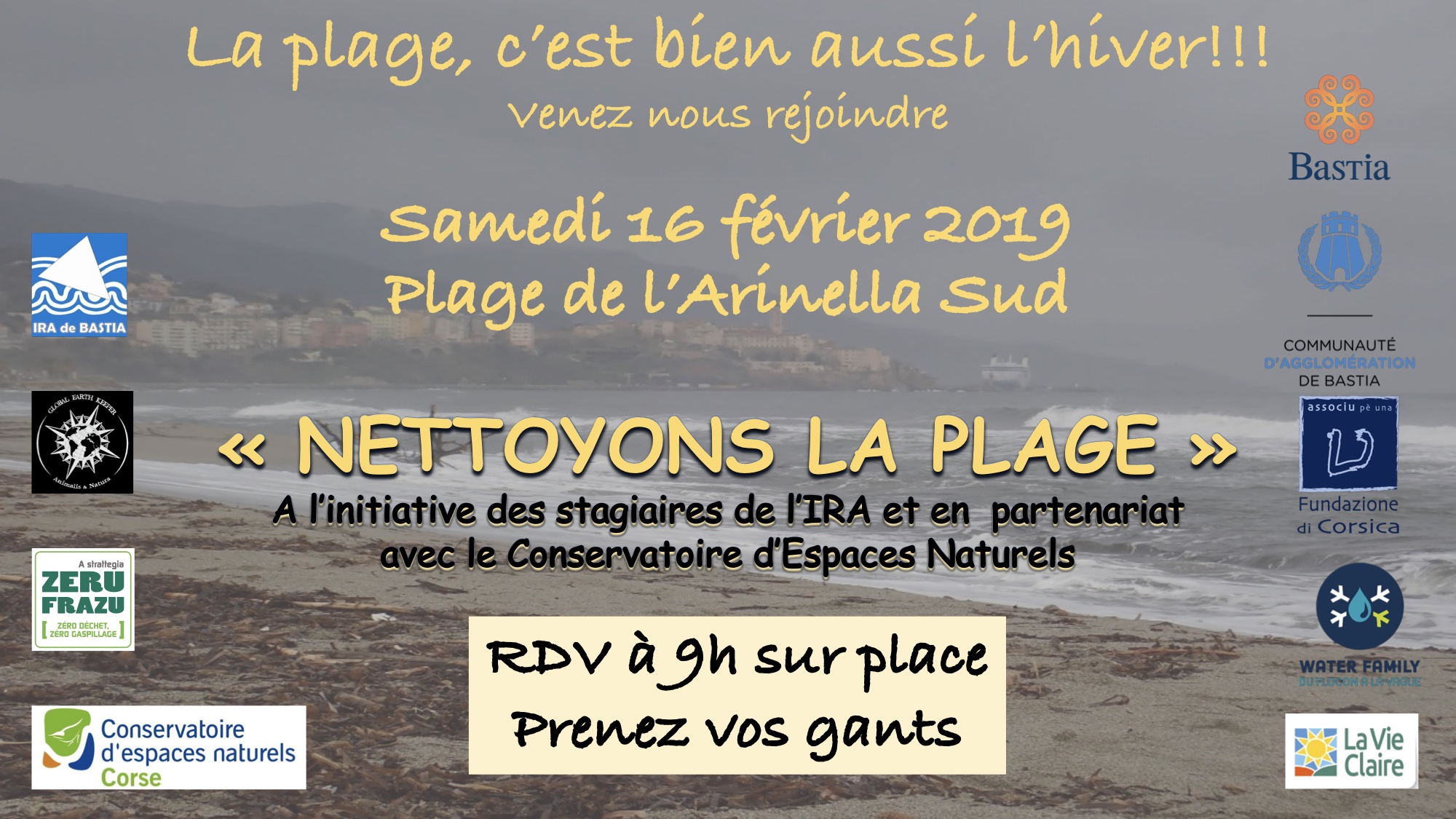 Vous voulez nettoyer la plage de l'Arinella ? Rendez-vous à 9 heures ce samedi