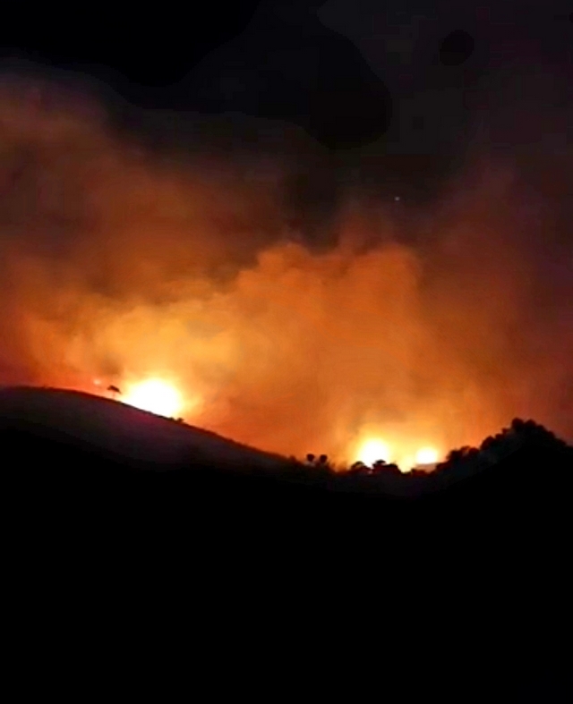 Incendies : Situation inquiétante à Calenzana. 45 hectares détruits à Sisco