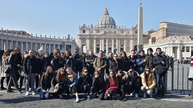 Les vacances romaines du Lycée Jeanne d’Arc de Bastia