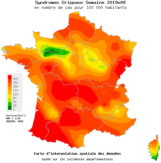 Grippe : Le recul se confirme en Corse !