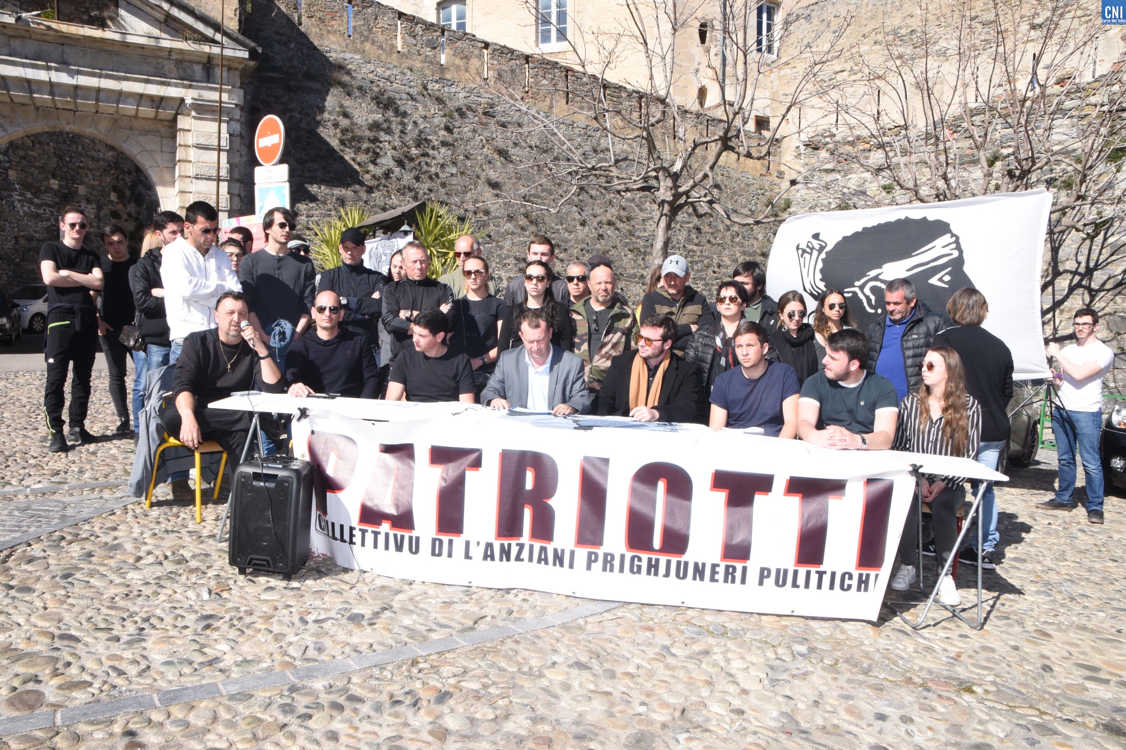 Cunferenza di stampa Cullettivu Patriotti è a Giuventù in lotta