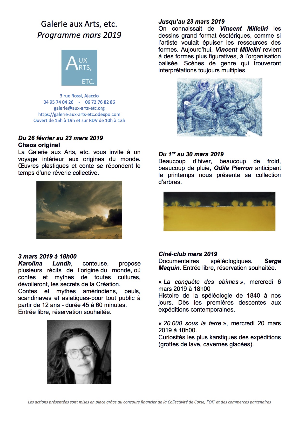 L’exposition « Le chaos originel » bat son plein à Ajaccio 