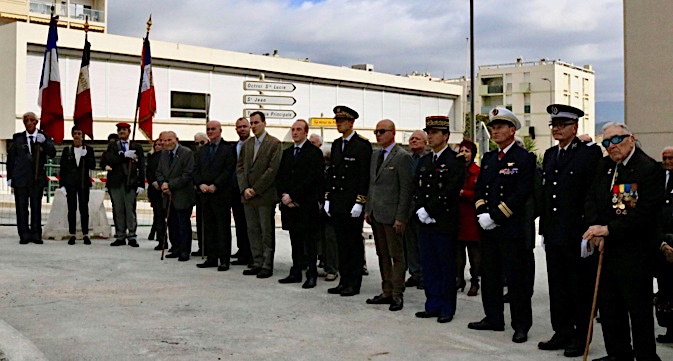 L’hommage aux médaillés militaires à Ajaccio