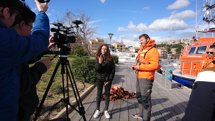 Porto-Vecchio : La Milo TV surfe sur la vague de la semaine de l'emploi maritime 