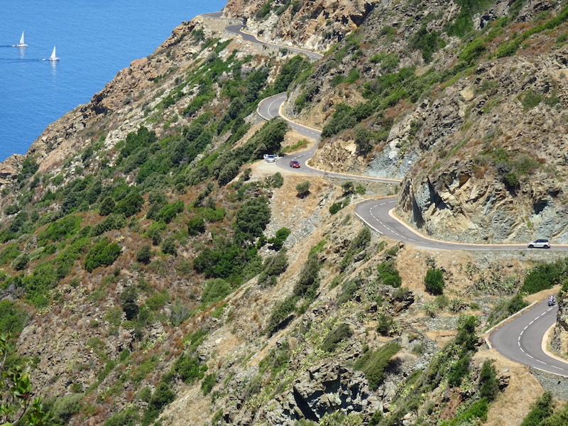 La photo du jour : Sur les routes du Cap Corse