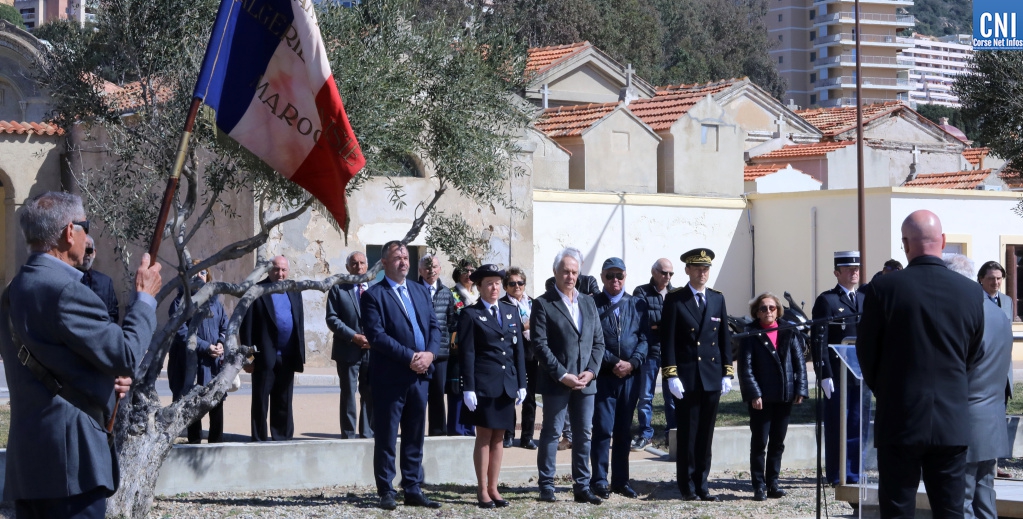 Un hommage présidé par la préfète de Corse / Photo Michel Luccioni