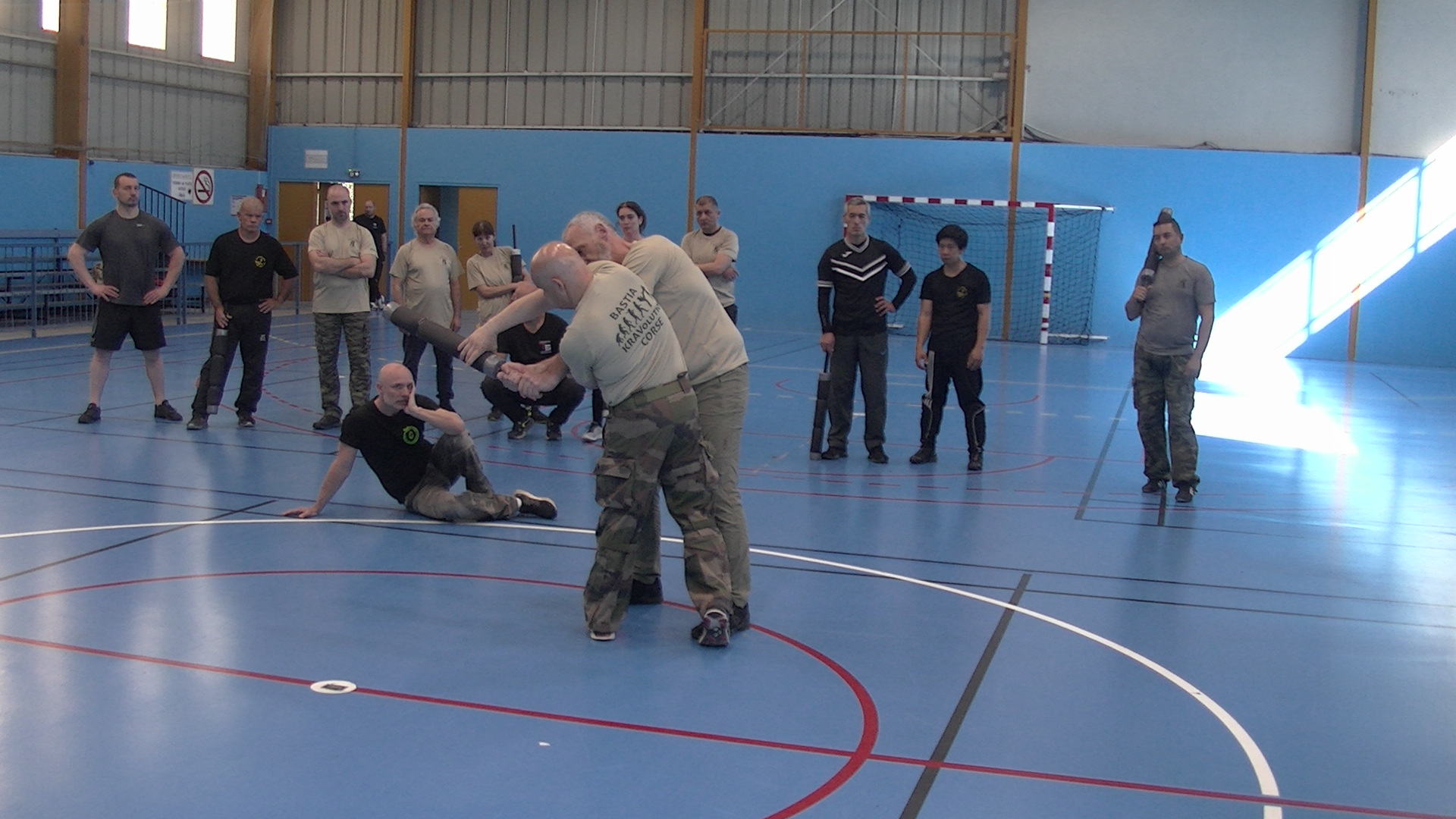 Pierre Marques, expert 2 en Krav Maga, a dirigé un stage d'une journée à Bastia