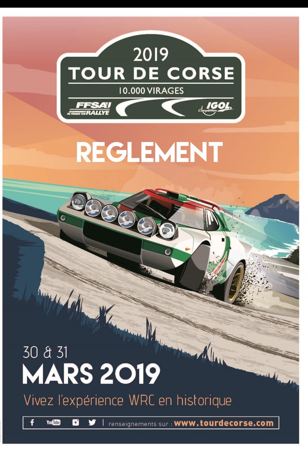 En parallèle du WRC, le Rallye VHC Tour de Corse aux 10 000 virages