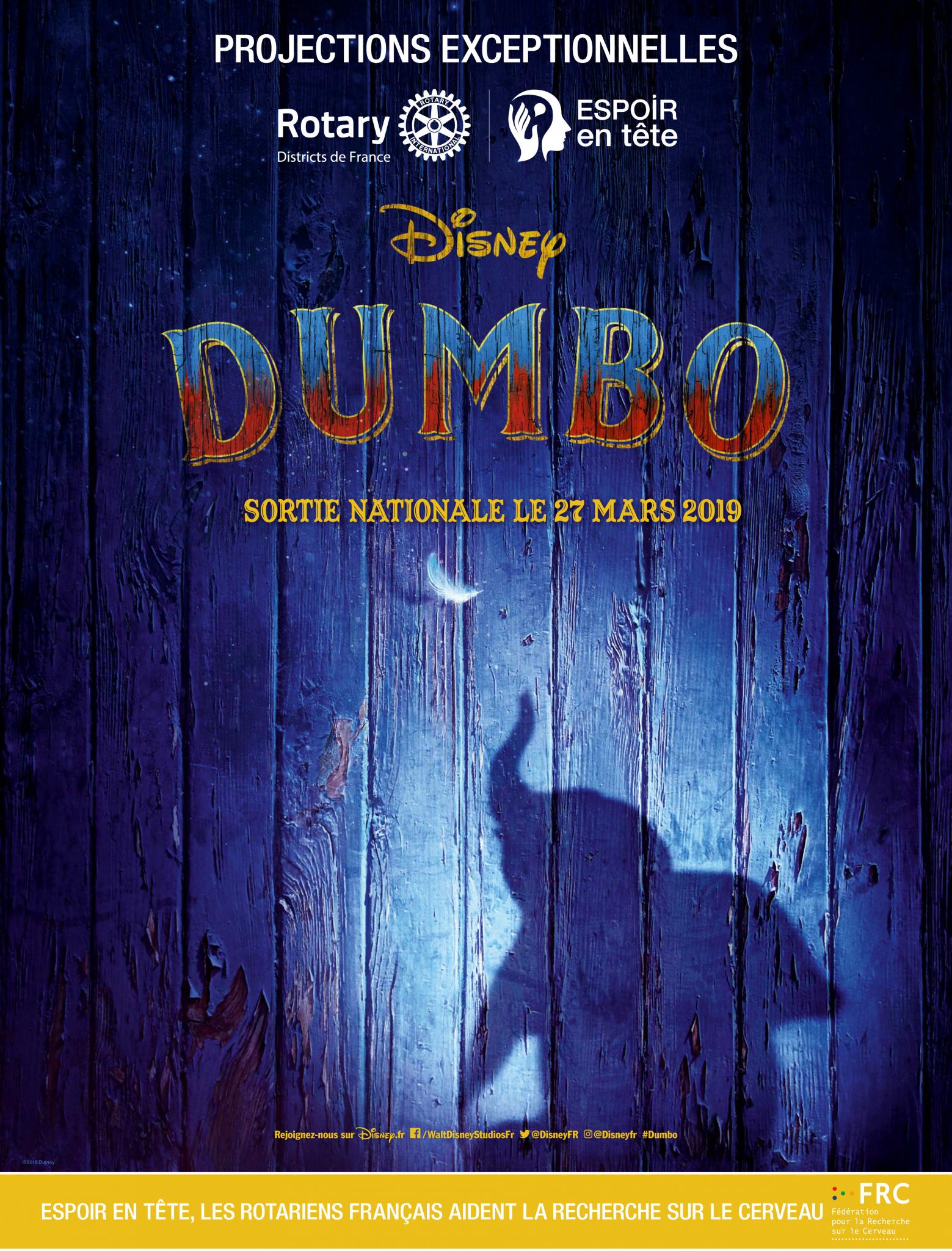 "Dumbo" de Disney pour l'opération "Espoir en tête" du Rotary de l'Ile-Rousse