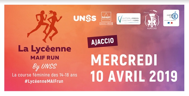 « La Lycéenne Maif Run » réunira 600 élèves place Miot à Ajaccio le 10 avril
