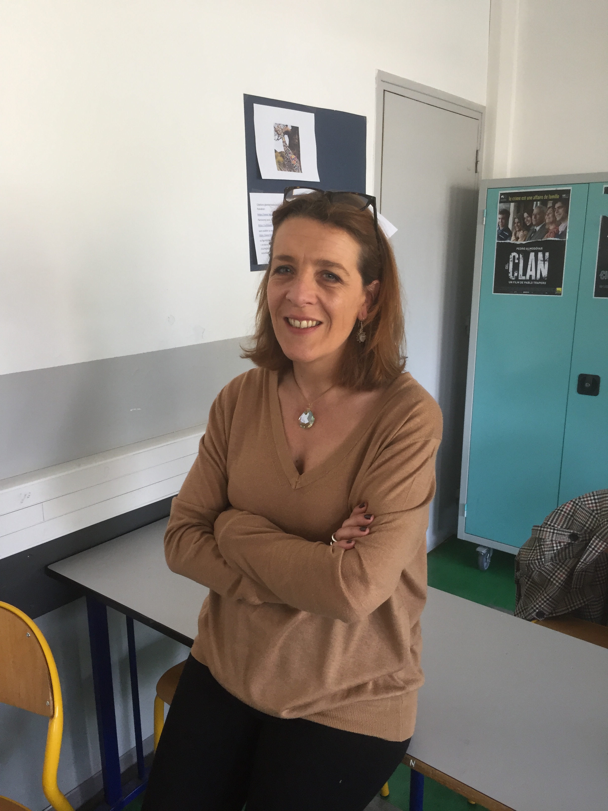 Anne-Laure Buffet parle de harcèlement aux élèves du lycée Vincensini de Bastia