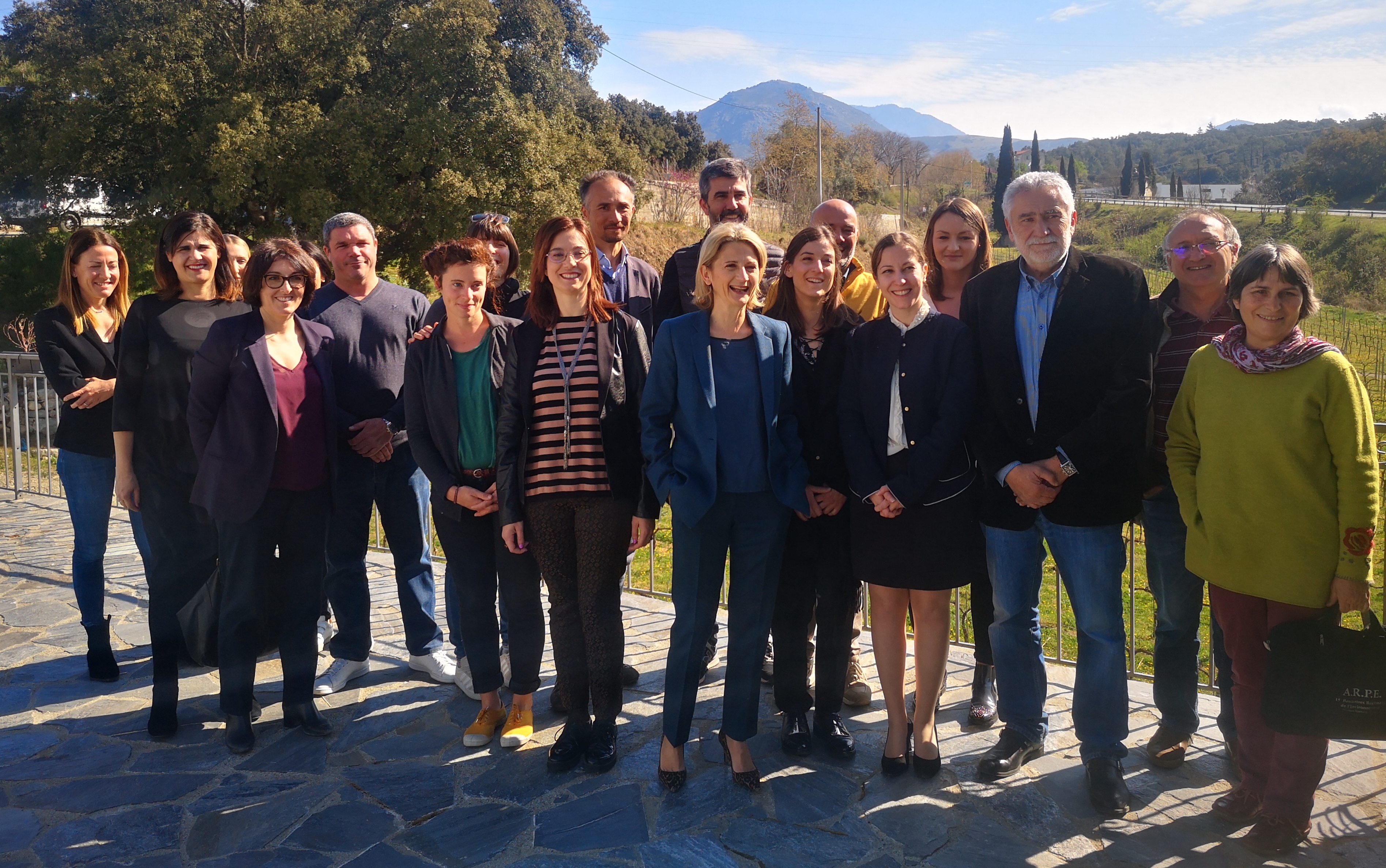 Nanette Maupertuis et l'ensemble des partenaires du programme Vivimed