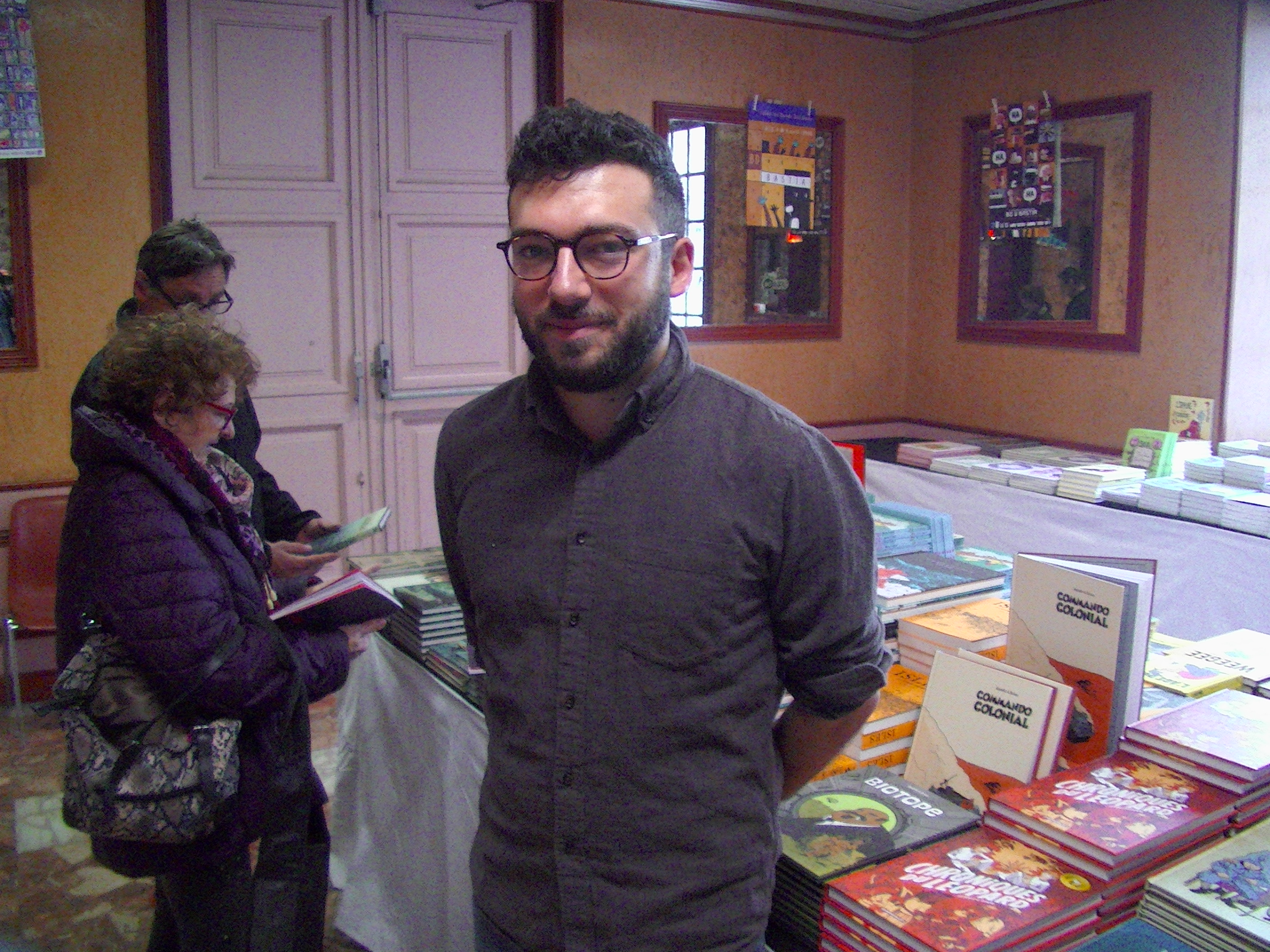 Jérémie Perrodeau nous fait visiter son "Isles .."