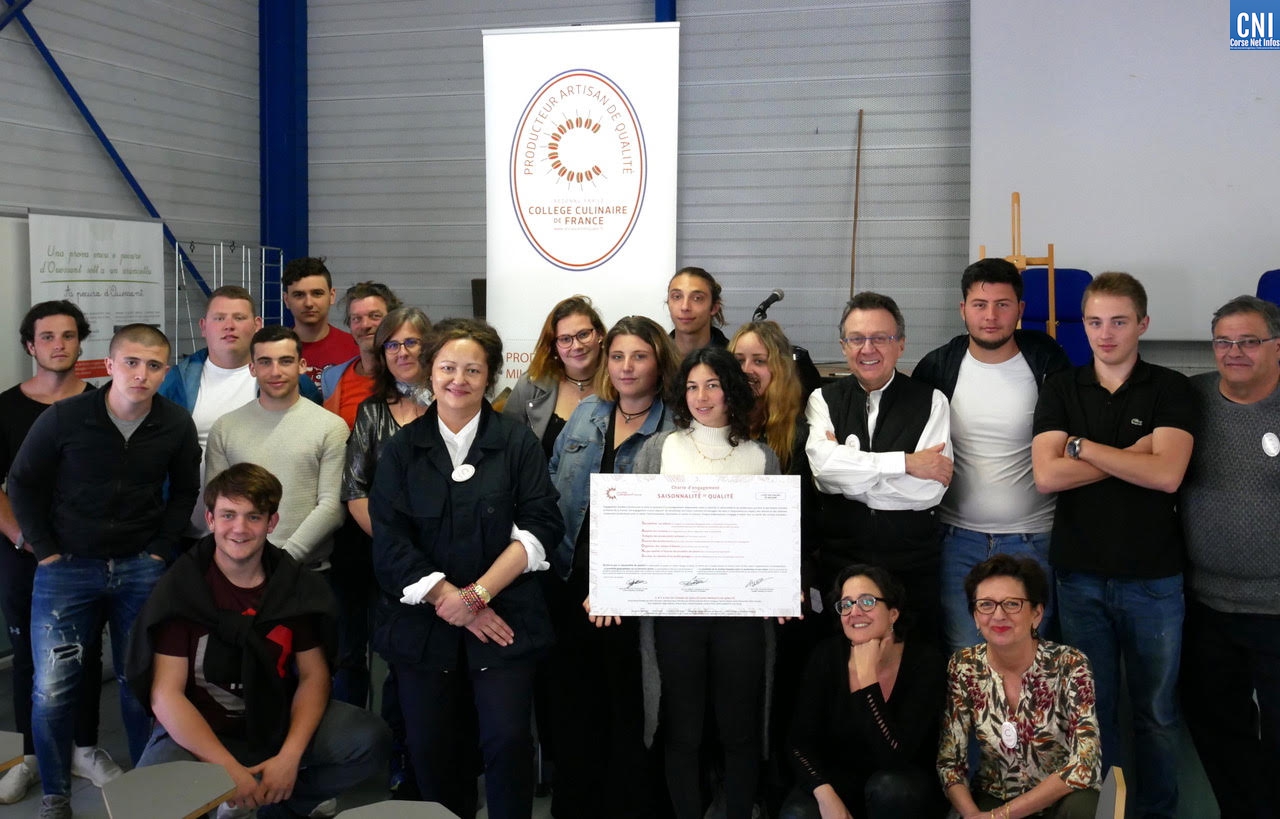 Inra- Cirad de San Giuliano : Le Collège Culinaire de France poursuit son maillage territorial