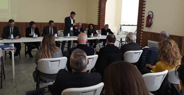 La réunion du Comité de massif à Muratu. crédits LEP.