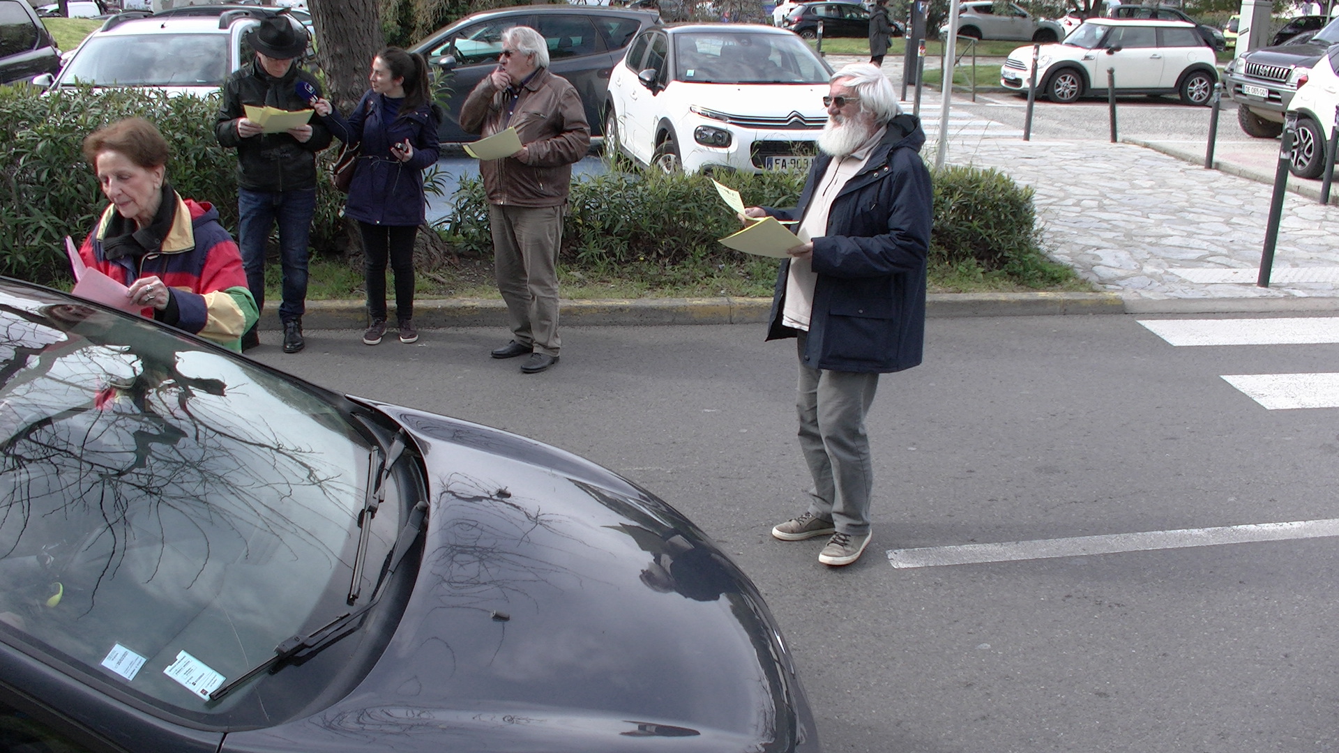 A Bastia les retraités manifestent dans la rue 
