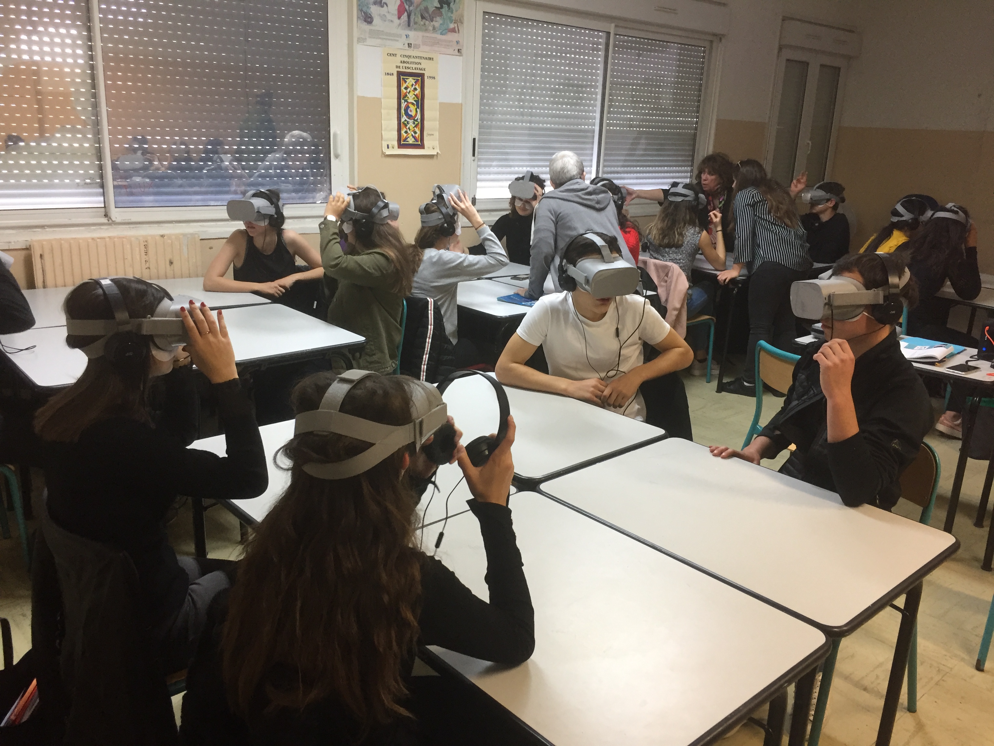 Opération "Bon sens, contre sens" pour des élèves de Seconde du lycée Giocante de Casabianca à Bastia