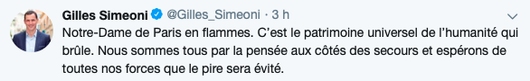 Incendie de Notre Dame : les réactions en Corse