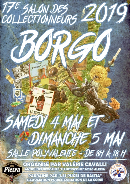 Borgo : Le très attendu « Salon des collectionneurs » les 4 et 5 mai prochains