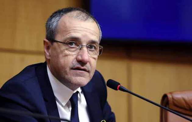 Jean-Guy Talamoni, président de l'Assemblée de Corse. Photo Michel Luccioni.