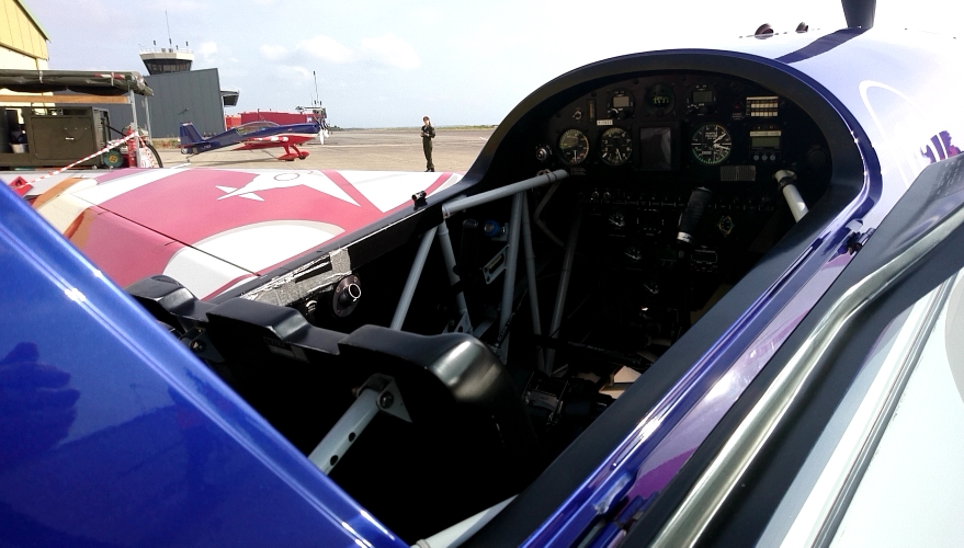 Performance et sureté, le célèbre Alphajet&nbsp;; le premier avion réalisé conjointement par les sociétés Dassault et Breguet. La Star c’est lui&nbsp;!