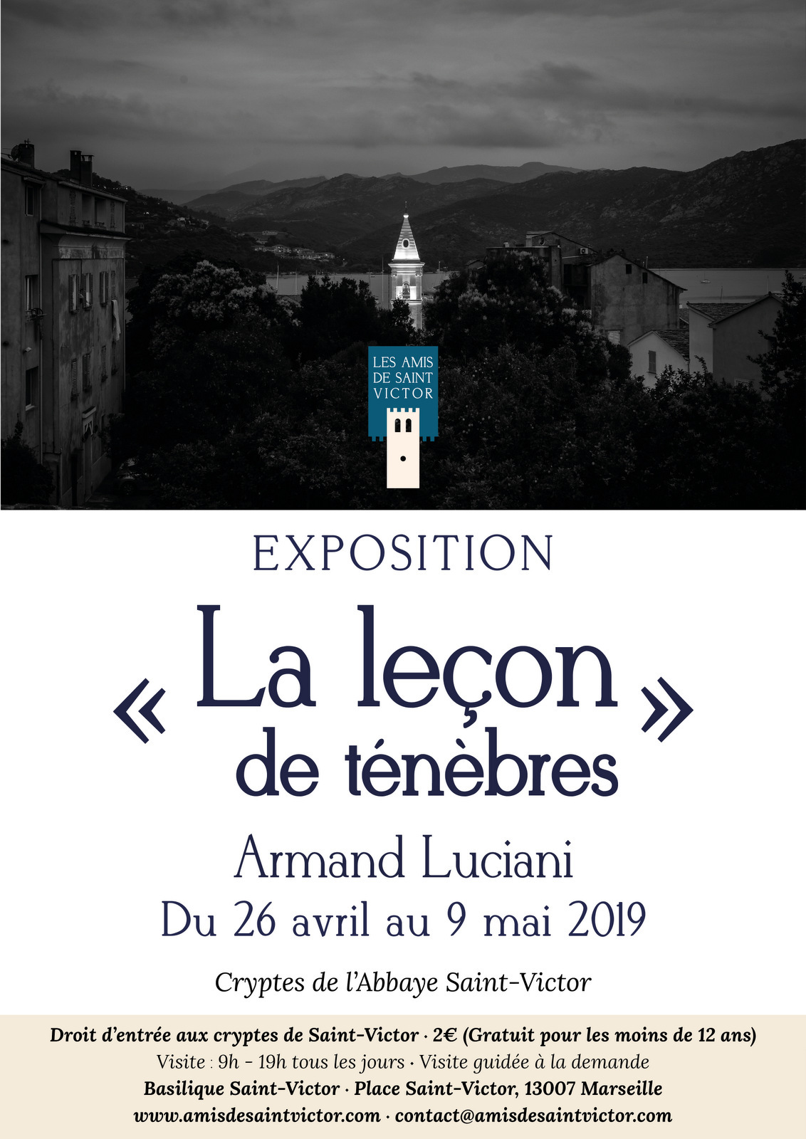 La Corse à l'abbaye Saint Victor de Marseille : les rendez-vous de la dernière semaine d'avril