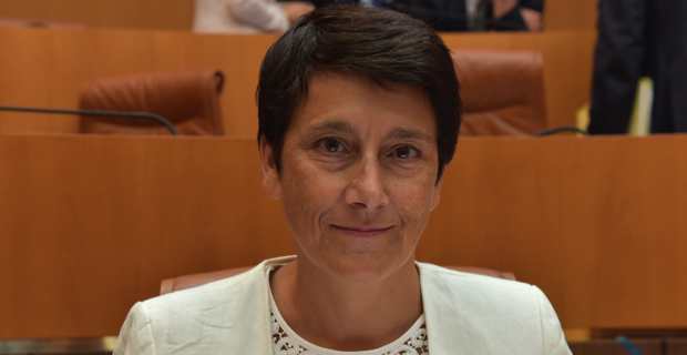 Fabienne Giovannini, présidente de l’Office public de l’habitat (OPH) de la Haute Corse.