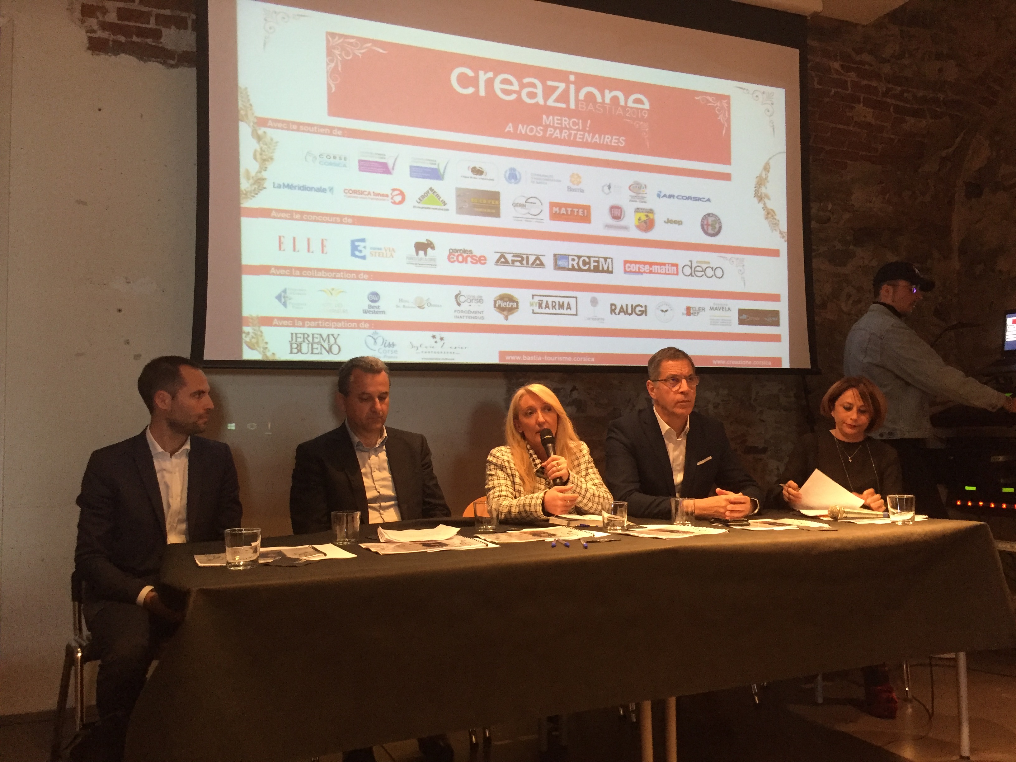 Présentation vendredi matin de la 5ème édition de Creazione au musée de Bastia