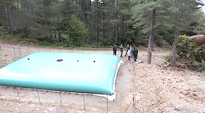 Lutte contre l'incendie : Isula Verde a permis de co-financer 46 points d’eau sur toute la Corse 