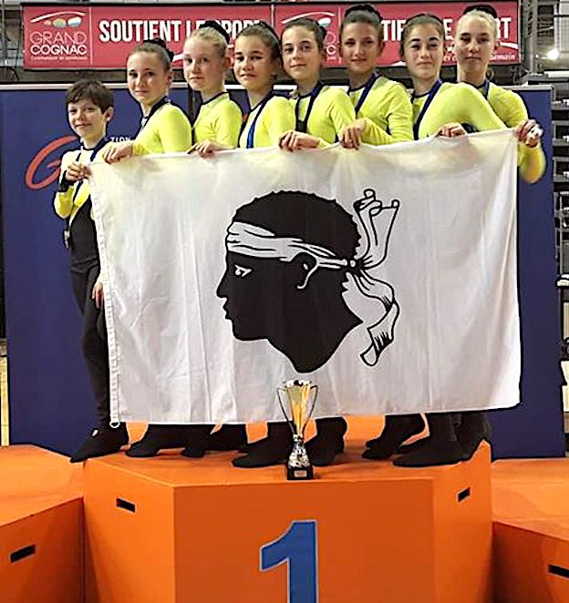 Une médaille d'or et une seconde de bronze aux championnats de France pour Bastia Team Gym