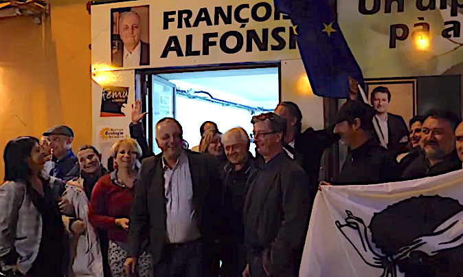 Européennes  :  La Corse en habit vert