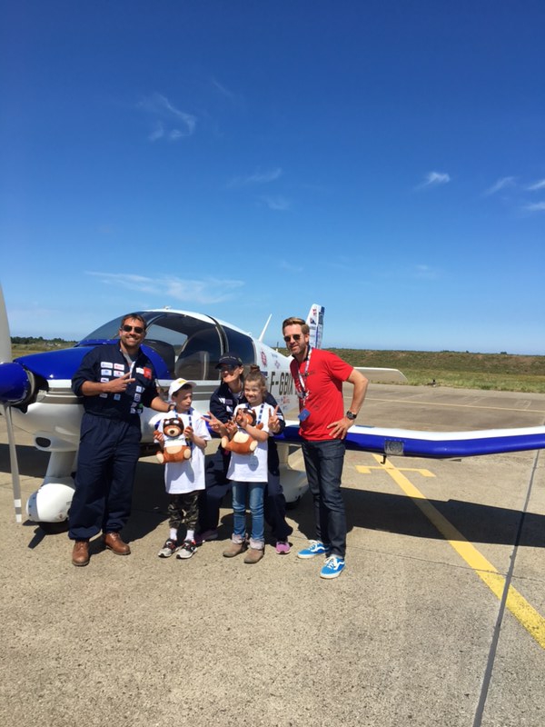 Rêves de Gosse a pris son envol de la base aérienne de Sulinzara