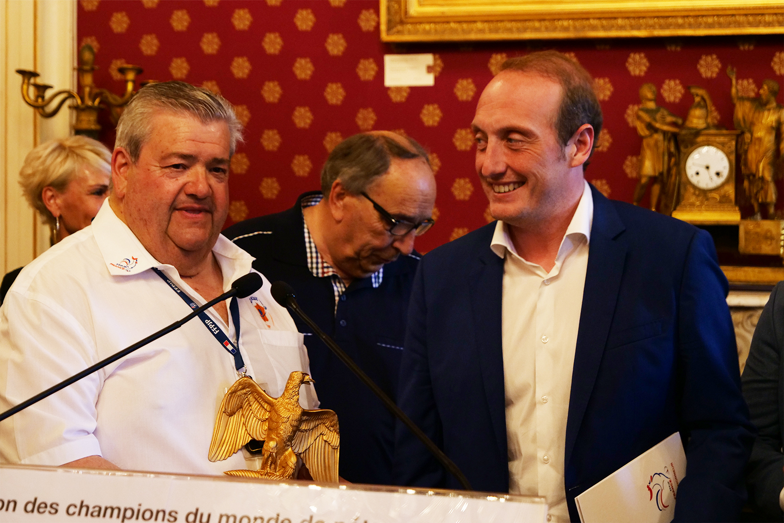 Accueil impérial pour la pétanque et ses Champions du monde à Ajaccio