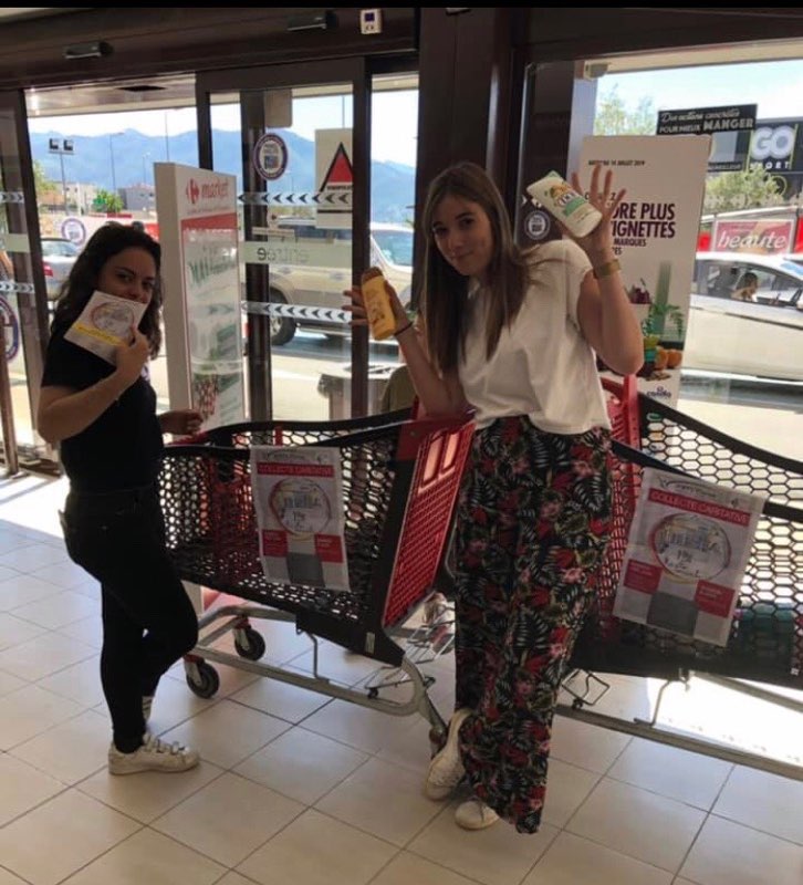 Marie Spanu et Camille Gaspar seront au Spar d'Afa ce samedi de 9 h à 19 h