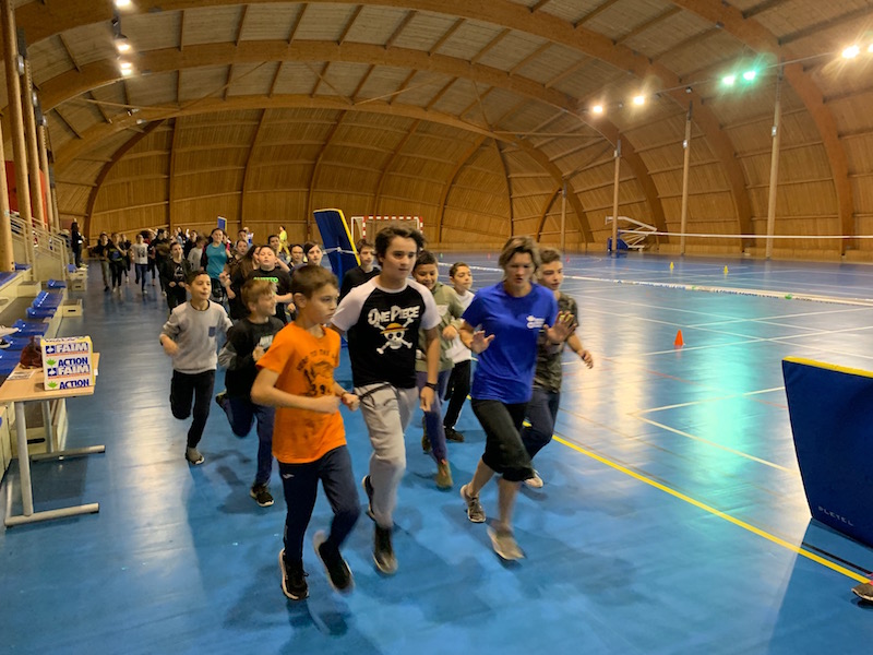Course contre la faim au collège de Biguglia : 300 élèves au départ