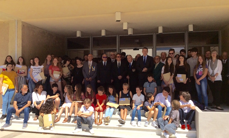 Les élèves de CM1-CM2 de l’école d'Erbalonga lauréats au concours de la Résistance et de la déportation