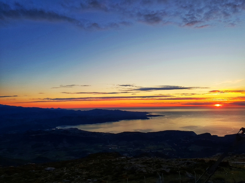 La photo du jour : Coucher de Soleil sur les Agriate