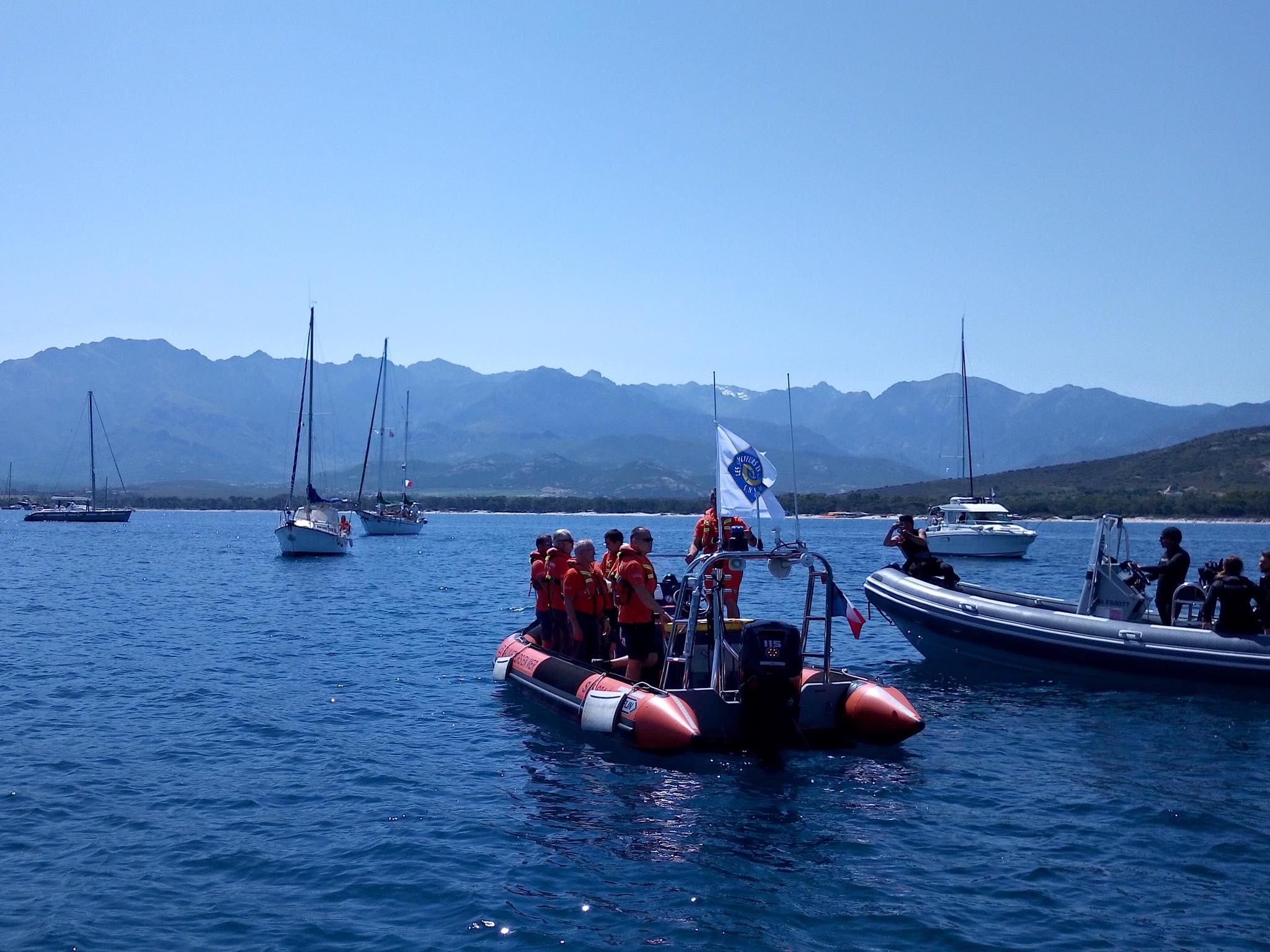 L'hommage de la SNSM Calvi-Balagne aux victimes des Sables-d'Olonne