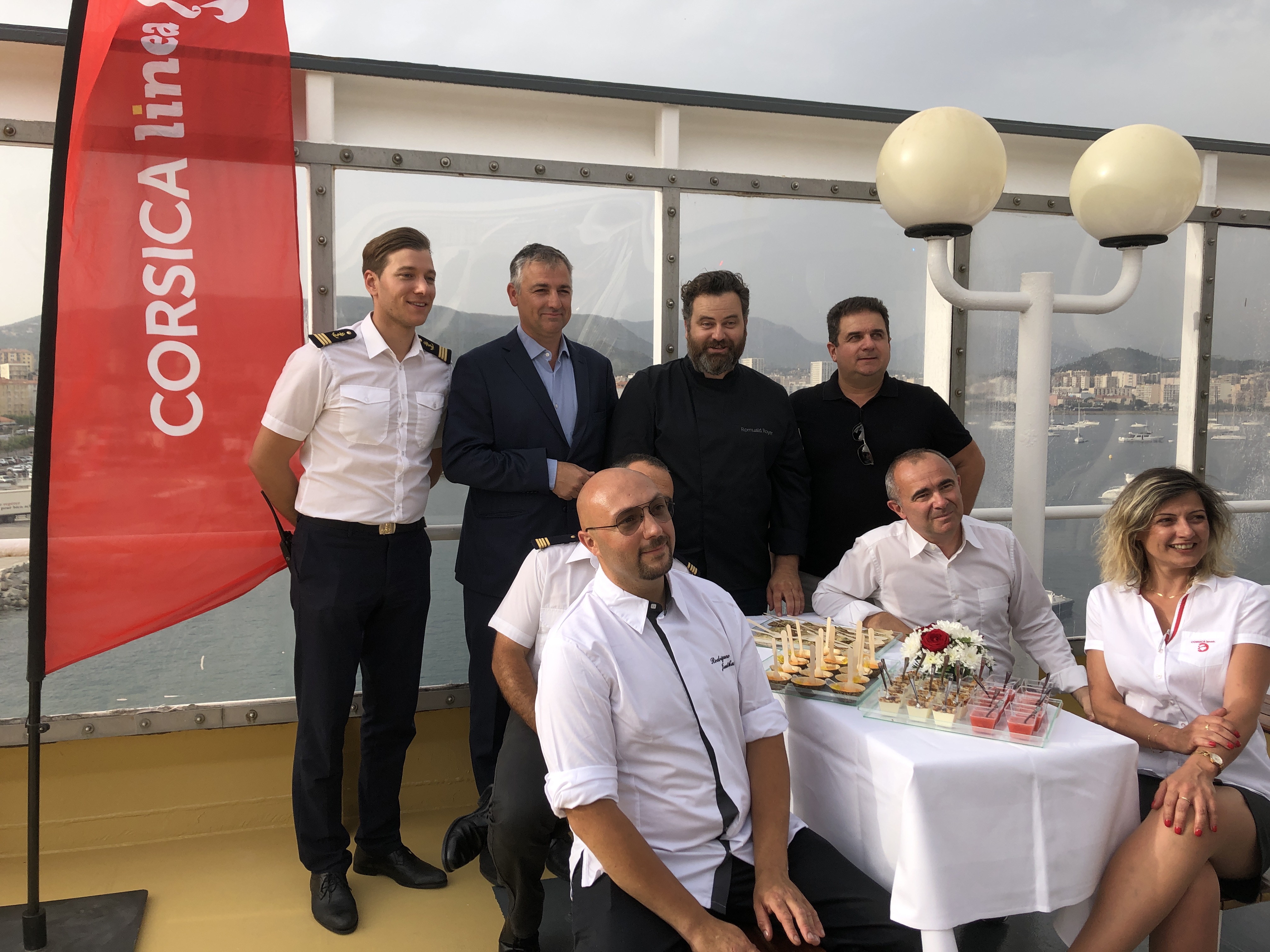 Une nouvelle carte réalisée par un chef étoilé pour la Corsica Linéa