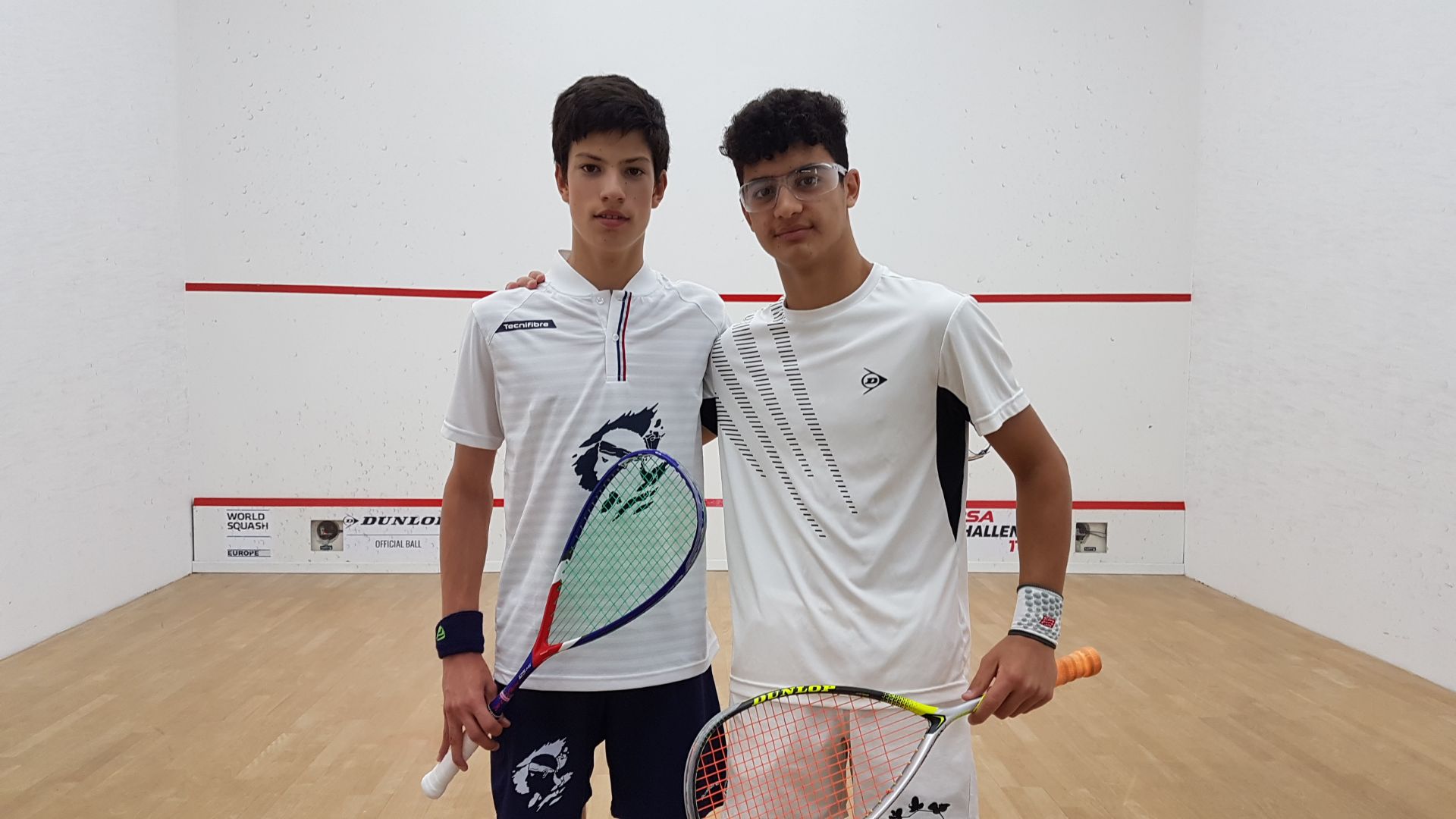 Médaille d'argent pour Antonin Romieu à l'Italian Junior Open de Squash 