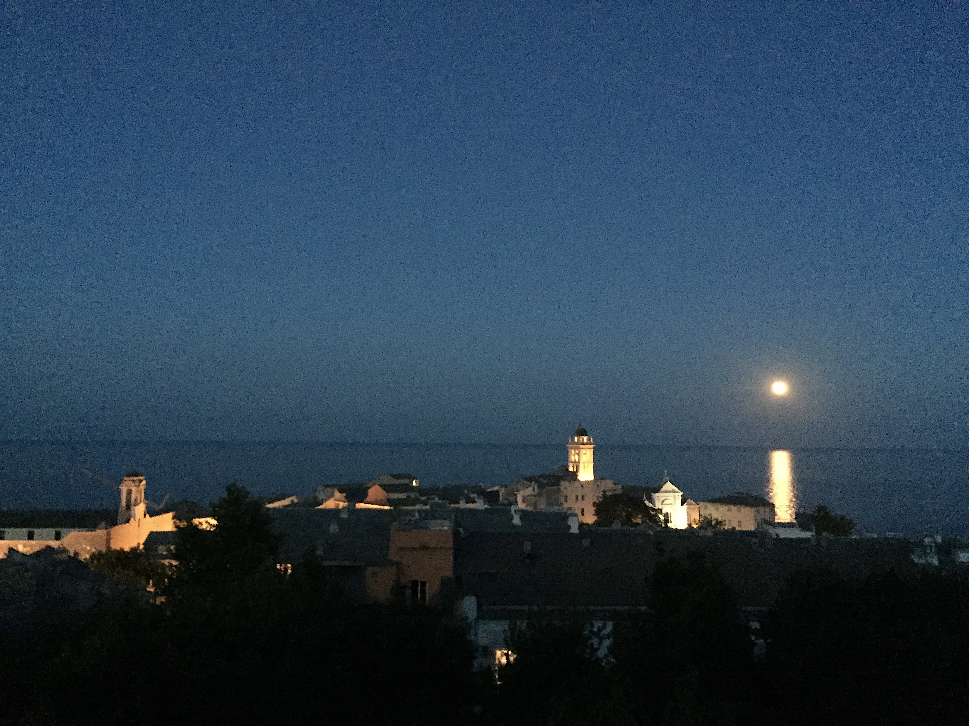 A luna splende sopra Bastia (Jean-Baptiste Raffalli)