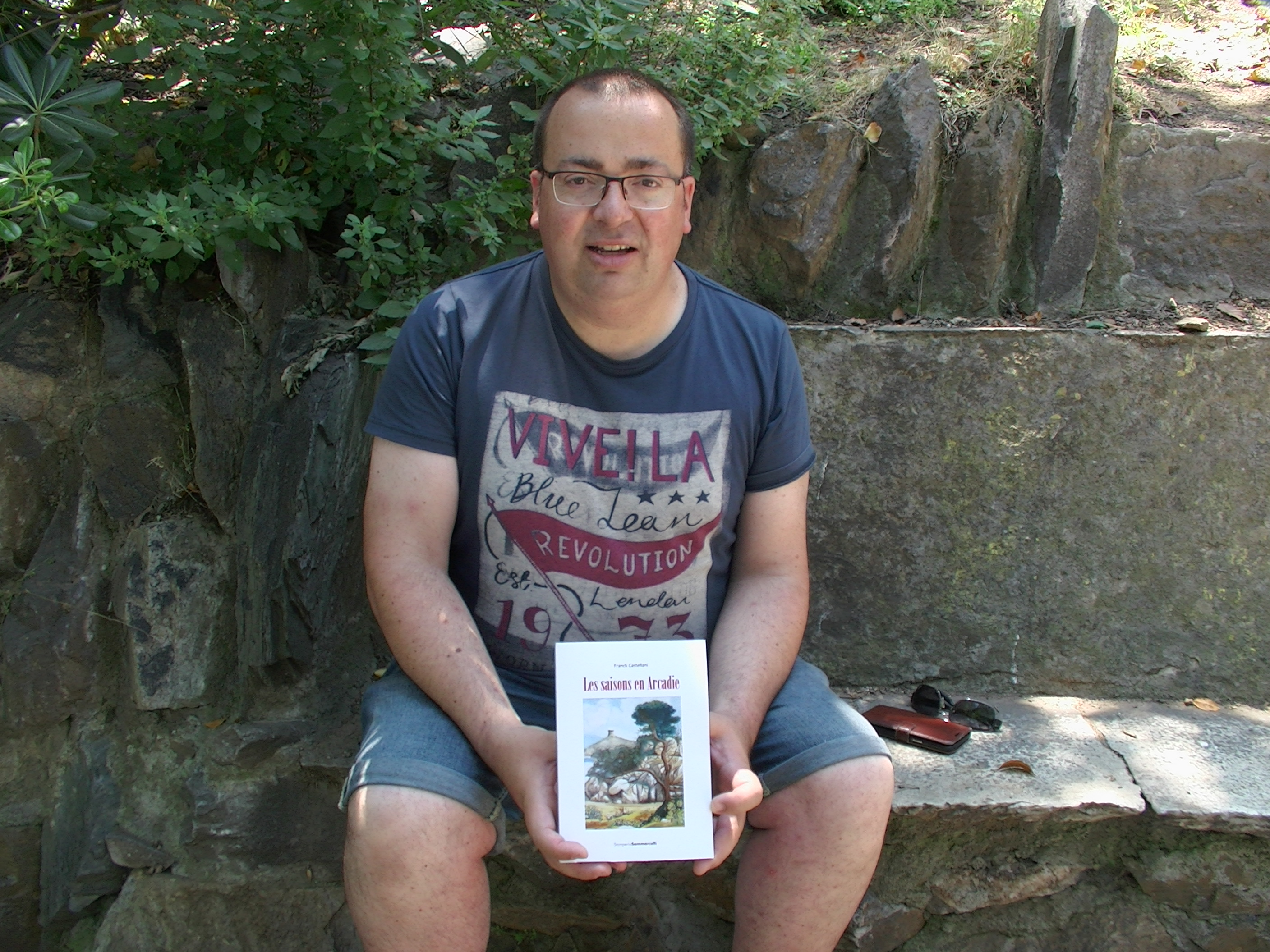 Livre : les belles poésies "arcadiennes" de Franck Castellani