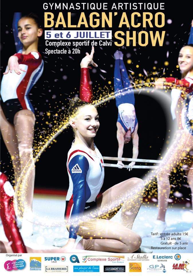Balagn’acro show de retour les 5 et 6 juillet au complexe sportif Calvi-Balagne