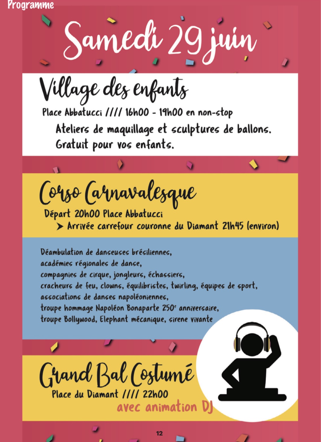 Le carnaval impérial revient ce 29 juin dans les rues d’Ajaccio