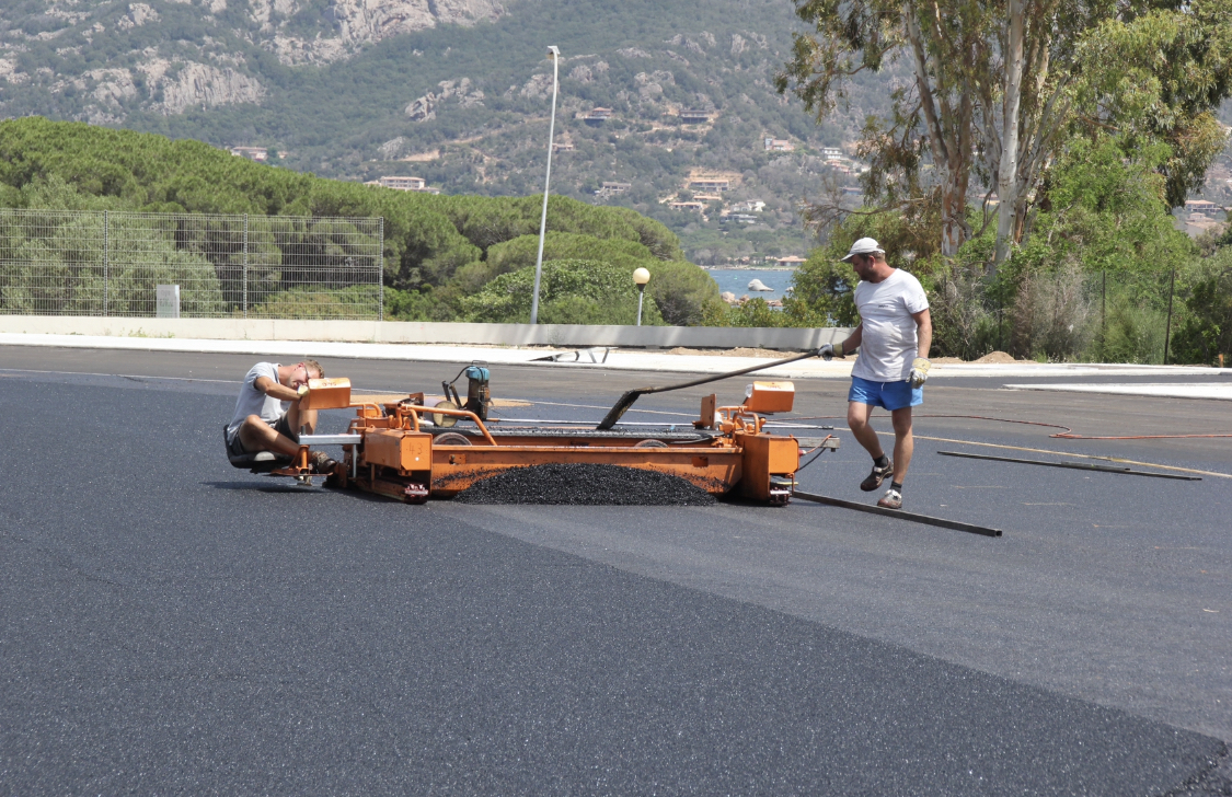 Porto-Vecchio : La piste du stade Claude Papi entame sa deuxième tranche