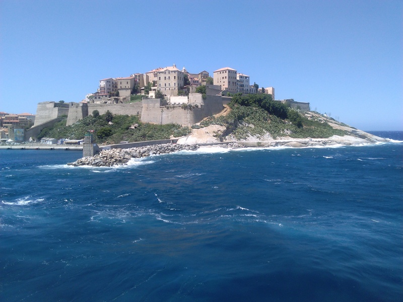 La photo du jour : Calvi et sa Citadelle vues de la mer