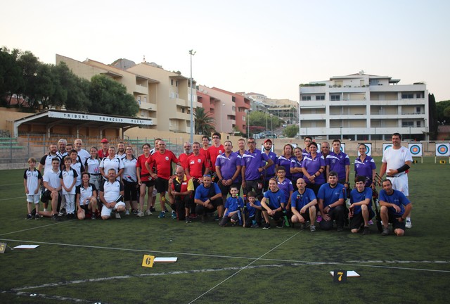 Record de participation à Calvi pour le concours de tir à l'arc trophée Denis Derond